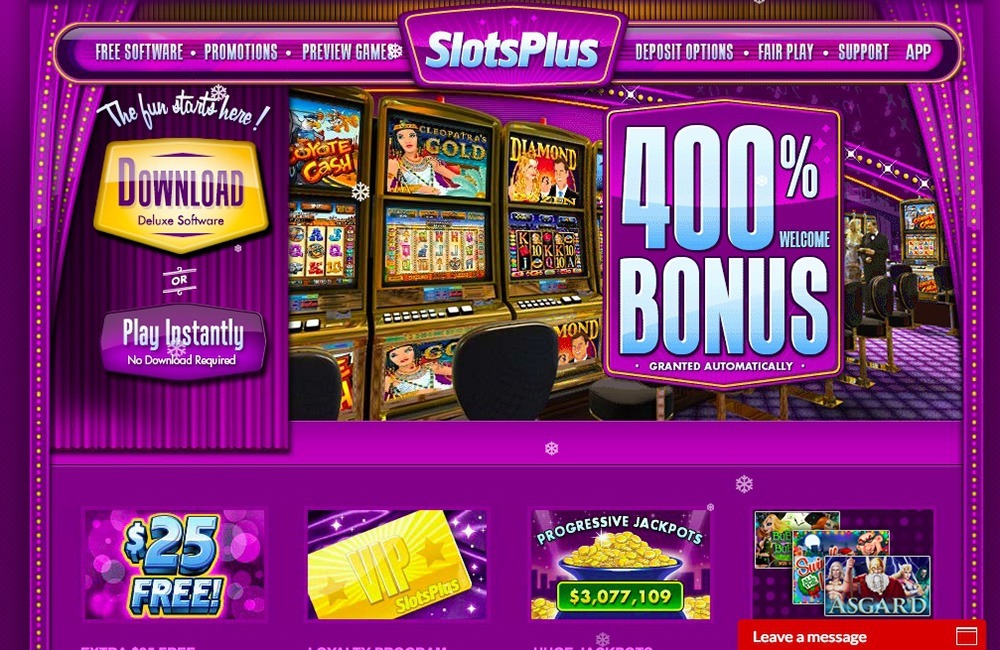 Slots plus online casino free